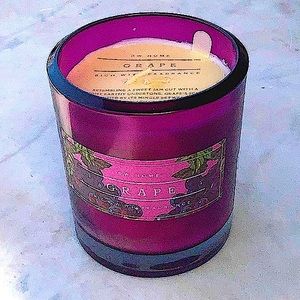 DW HOME CANDLE GRAPE 1 WICK 13.7 oz RICHLY SCENTED NEW